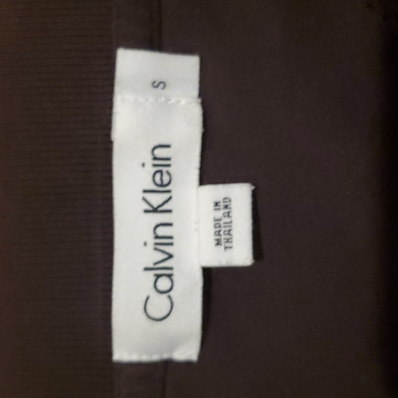 CALVIN KLEIN Brown Polo Shirt - Picture 3 of 8